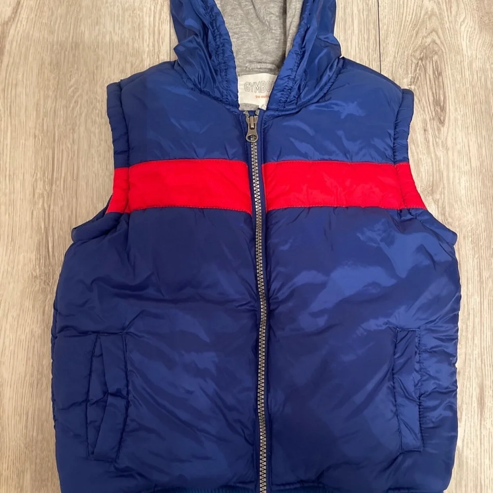 Gymboree Boys Puffer Vest Size S 5-6